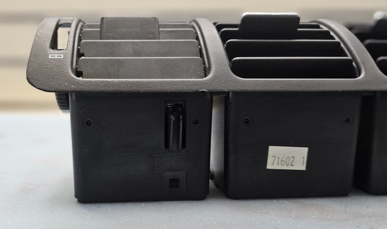 🔥98-05 Mercedes W163 ML320 ML500 Dash Center AC A/C HVAC Air Vent Heater Black
