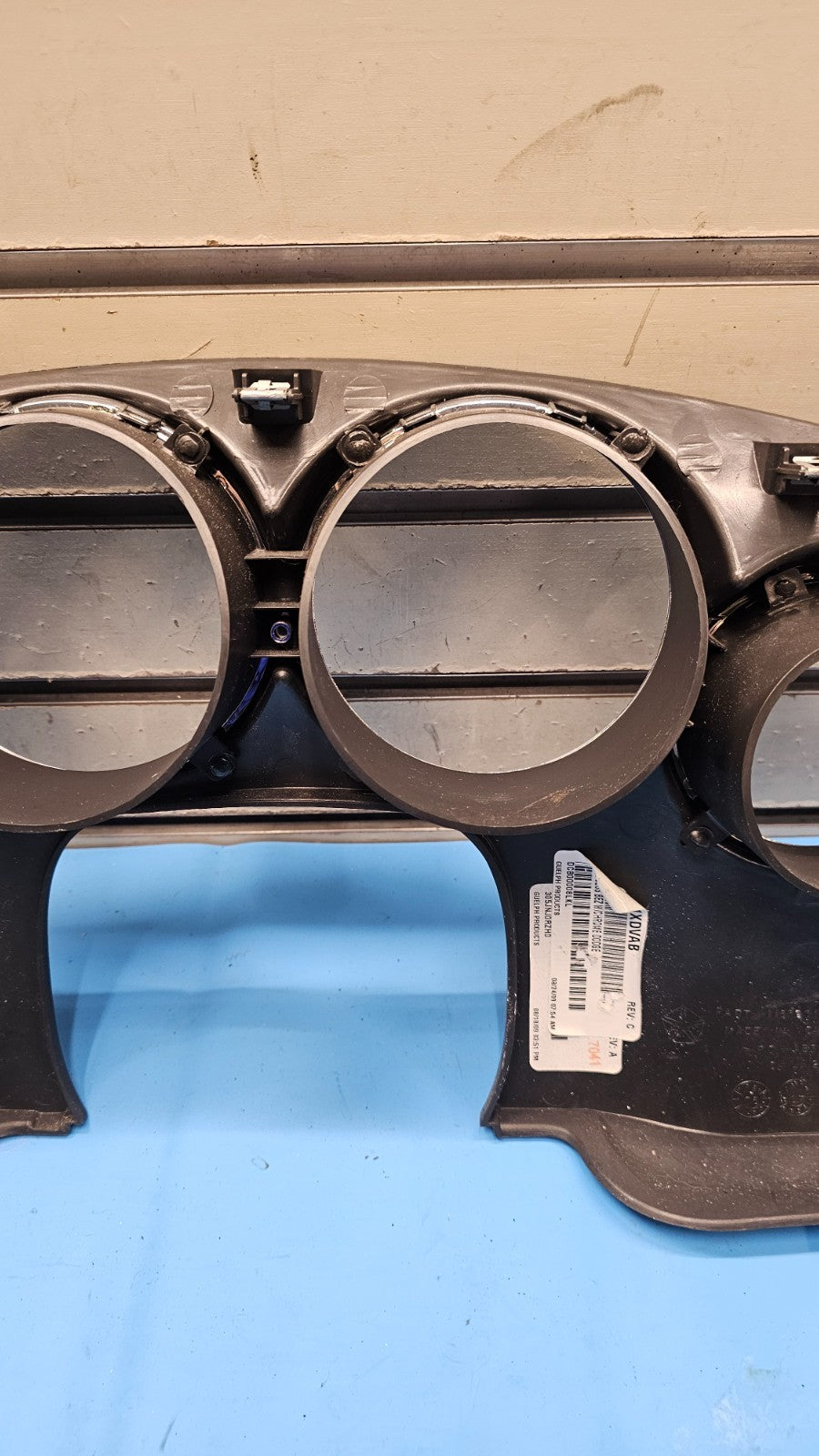 🔥08-09 Charger MAGNUM DASH INSTRUMENT PANEL SPEEDOMETER CLUSTER BEZEL BLACK