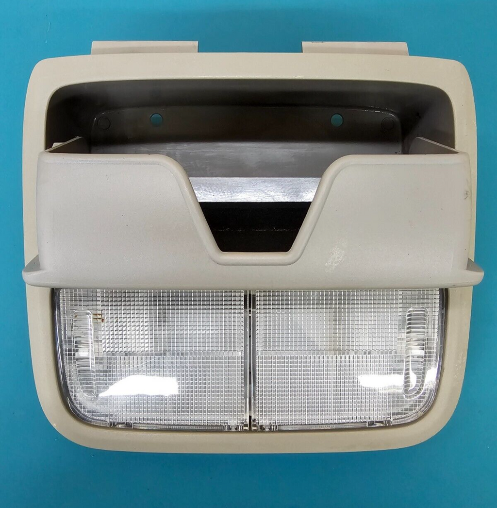 🔥08-12 Honda Accord Sedan Roof Overhead Console Dome Map Light Lamp Storage Tan