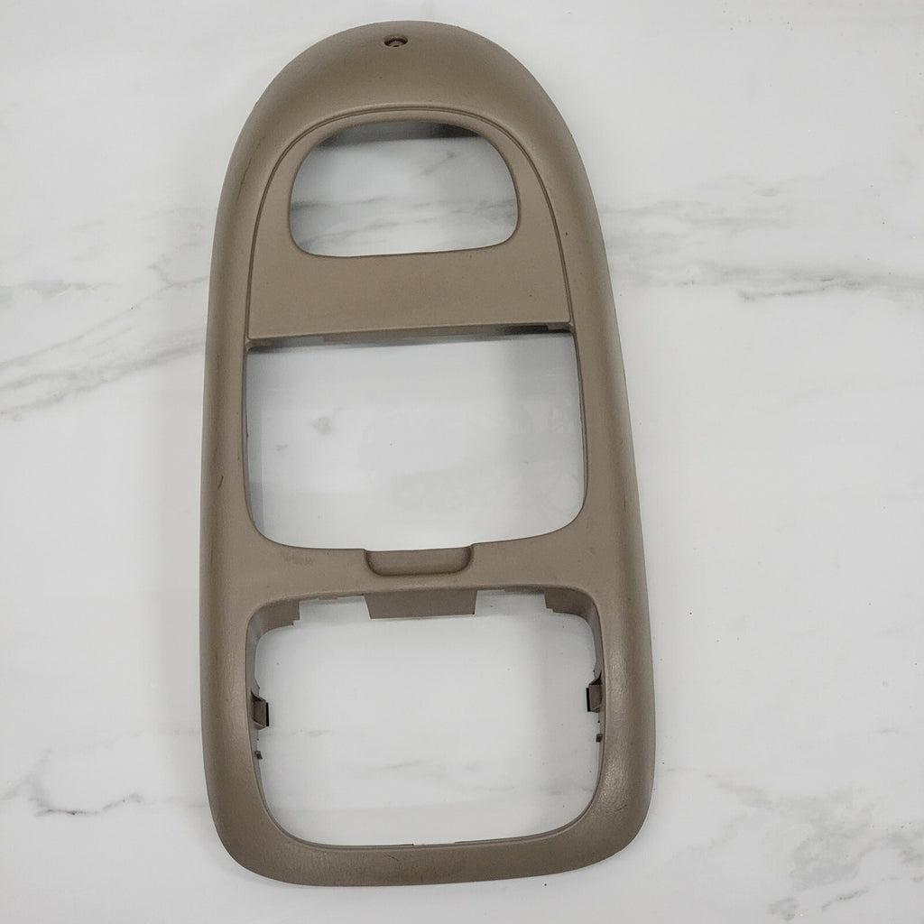 🔥97-03 Ford F150 EXPEDITION Overhead Console DOME Comp STORAGE Frame LT TAN 08
