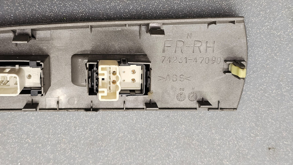 🔥04-09 TOYOTA PRIUS RIGHT PASSENGER POWER DOOR WINDOW SWITCH LOCK SILVER OEM