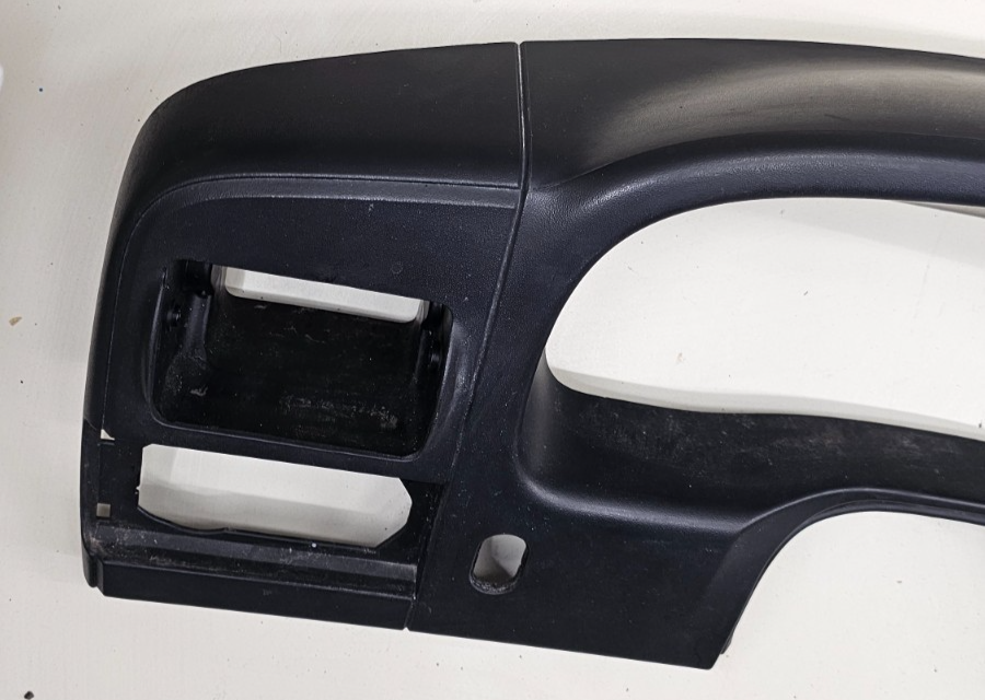 🔥05-07 Ford F250 Dash Instrument Cluster Speedometer Bezel Trim Panel Black C23