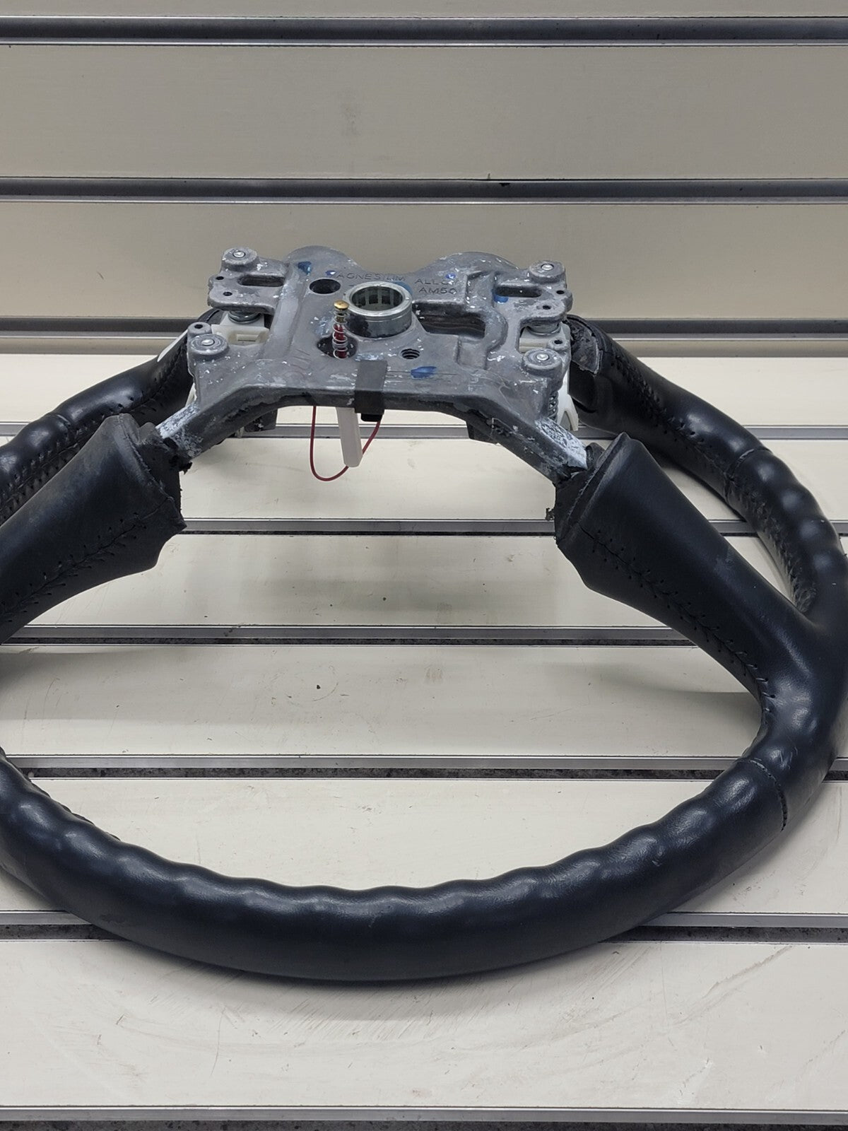 99-02 Chevy Silverado Tahoe Suburban Sonoma Blazer Steering Wheel Leather Black