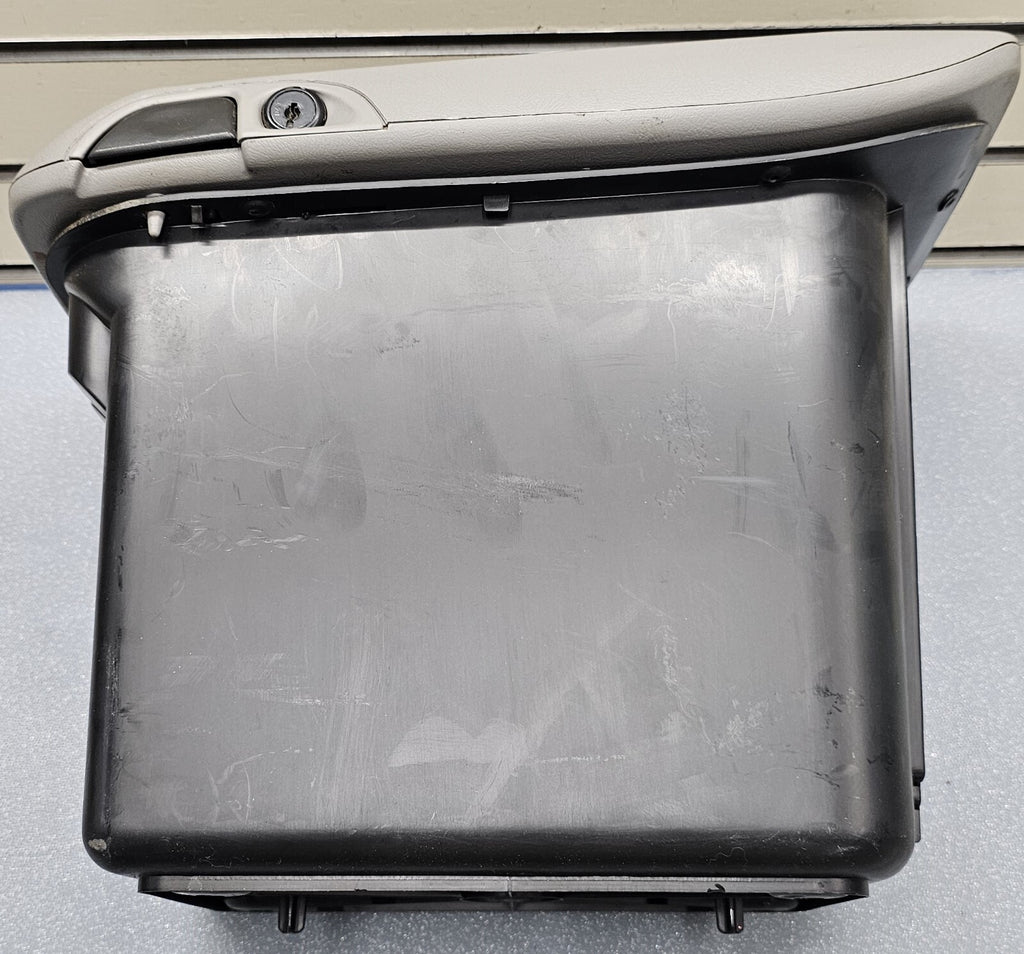 🔥99-02 Chevy Silverado Sierra Center Console Armrest Lid Storage Cover Lt GRAY