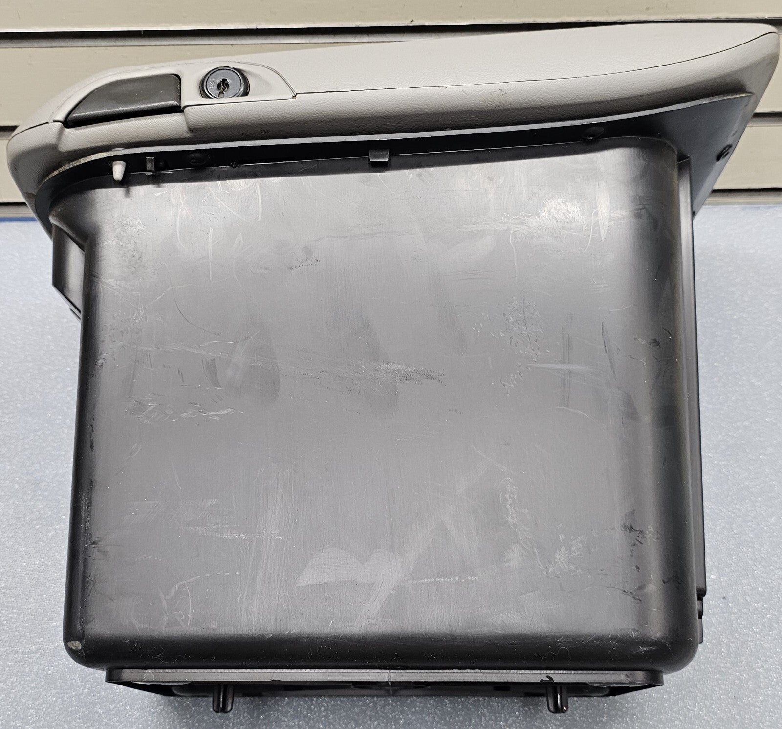 🔥99-02 Chevy Silverado Sierra Center Console Armrest Lid Storage Cover Lt GRAY