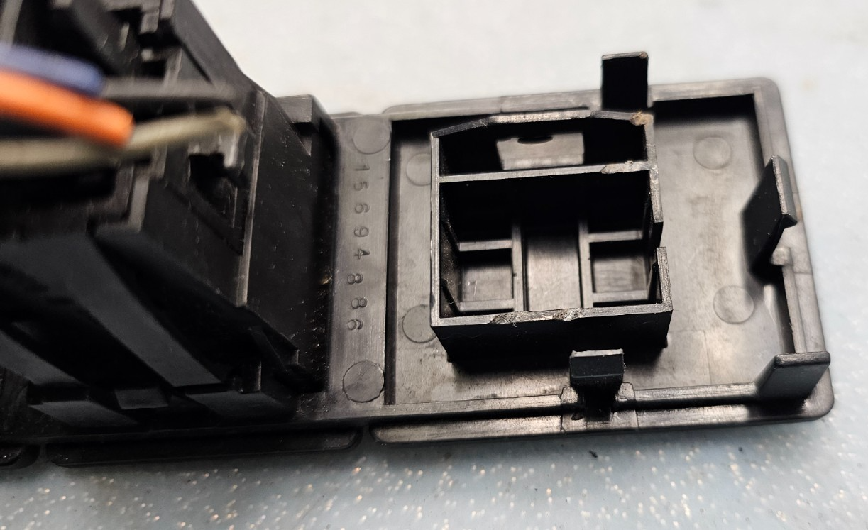 🔥95-99 CHEVY GMC TAHOE YUKON C/K TRUCK DASH AIR PASSENGER BAG CARGO LAMP SWITCH