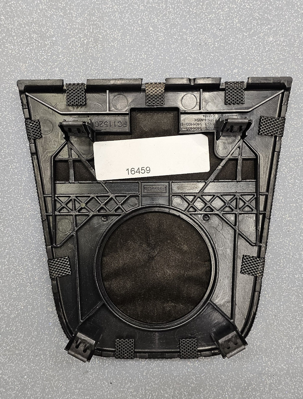 🔥09-12 LINCOLN MKS DASH CENTER SPEAKER COVER GRILLE TRIM PANEL CARBON BLACK OEM