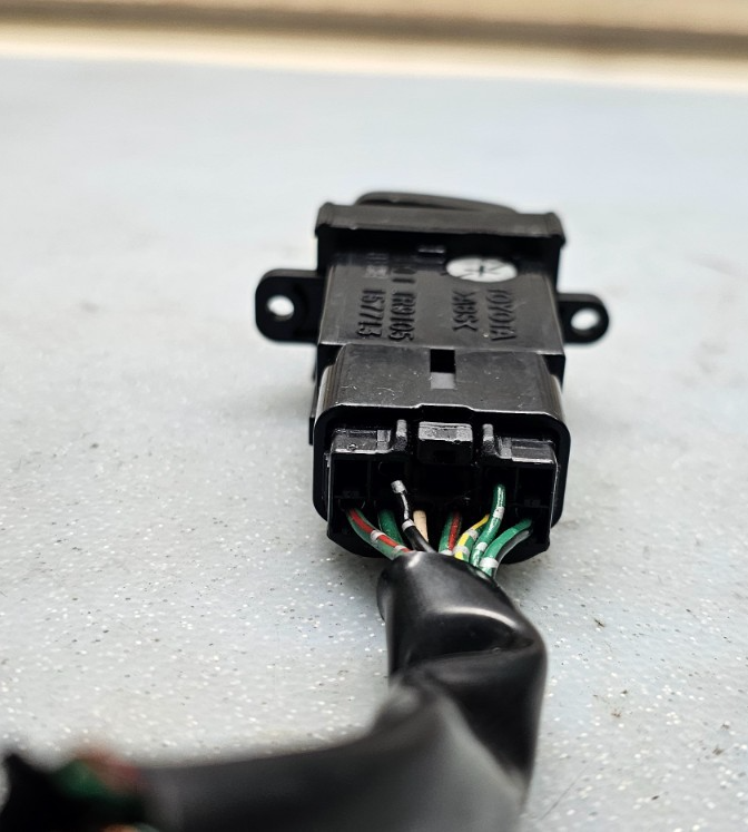 🔥1995-1998 Toyota Avalon Hazard Emergency Switch Button OEM BLACK