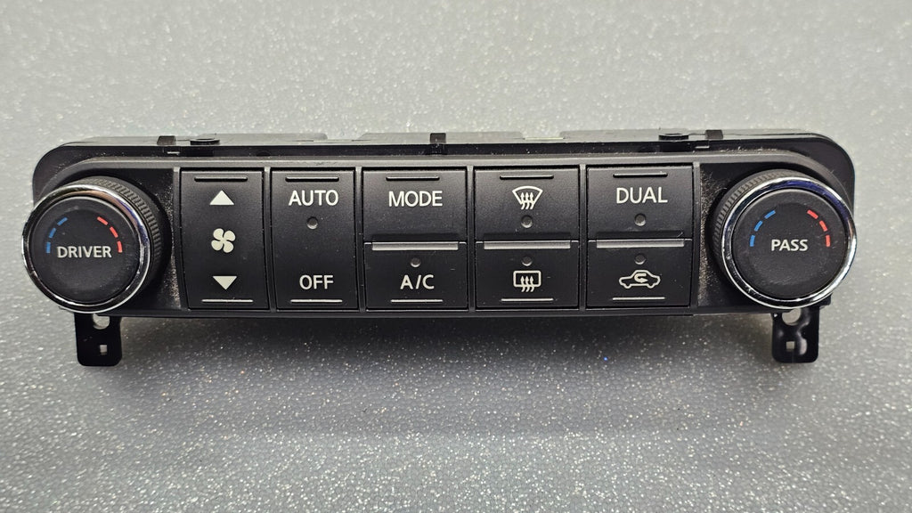 🔥07-08 Nissan Maxima Dash Temperature AC A/C HVAC Heater Climate Control Black