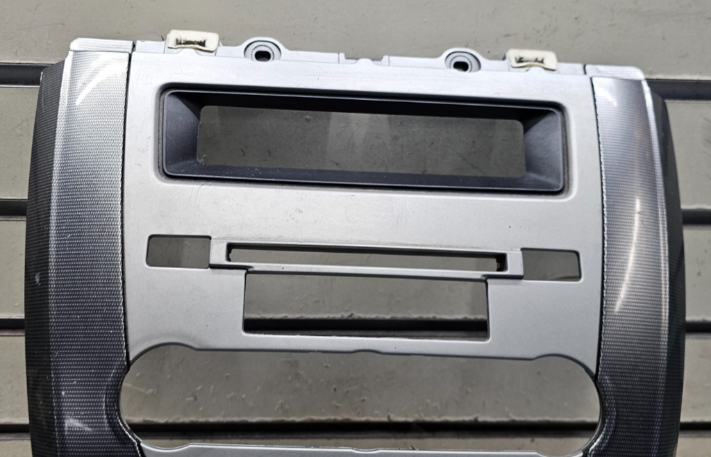 🔥 10-12 Ford Fusion Milan Climate Control Radio St5ereo Bezel Panel Trim Silver
