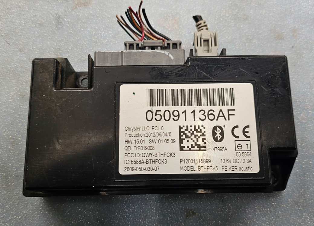🔥12-16 Dart Telematic Front Uconnect Bluetooth Communication Control Module