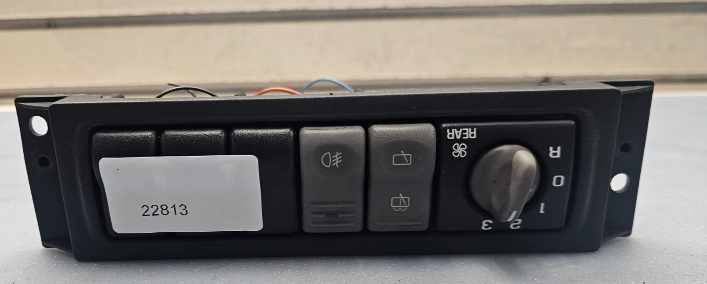 🔥97-05 Montana Silhouette Rear Fan Window Wiper And Fog Control Switch Black