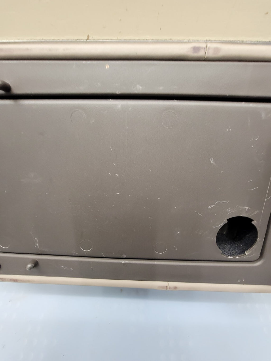 🔥2002-2005 Hyundai XG350 Center Console Arm Rest Lid Cover Tan OEM