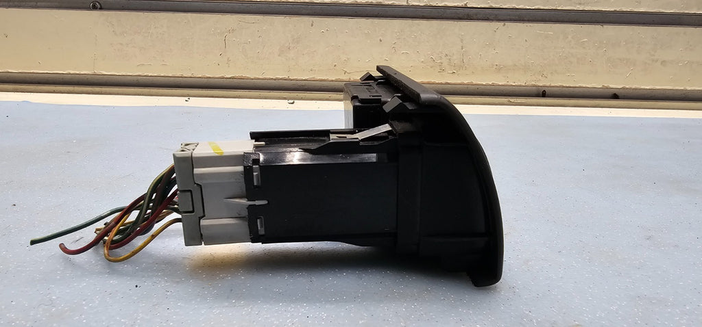 🔥98-02 Honda Accord Center Dash Clock Hazard Switch Board Digital Button Black