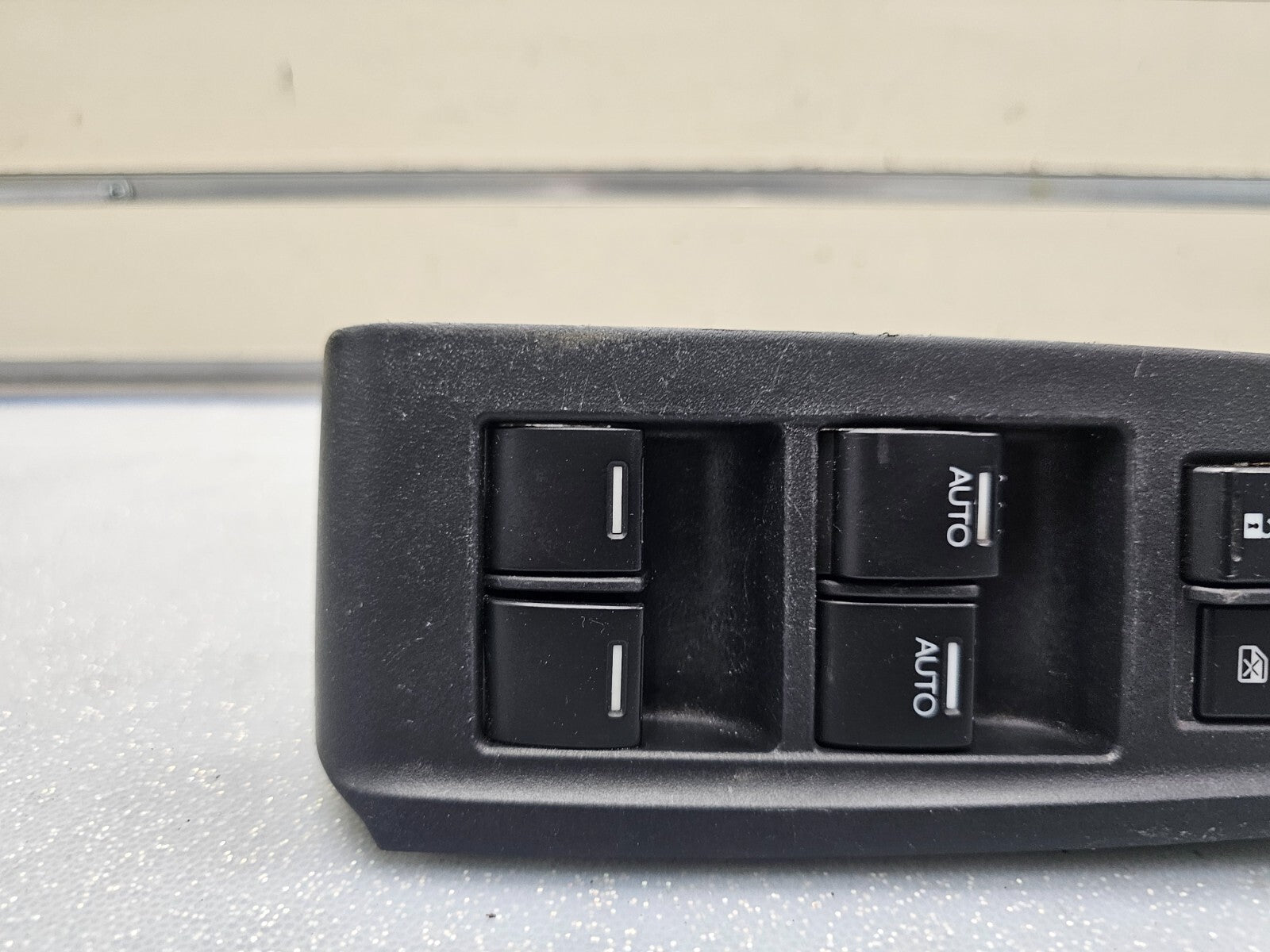 08-12 ACCORD Left Driver Door Master Power Window Lock Switch Assembly Black OEM