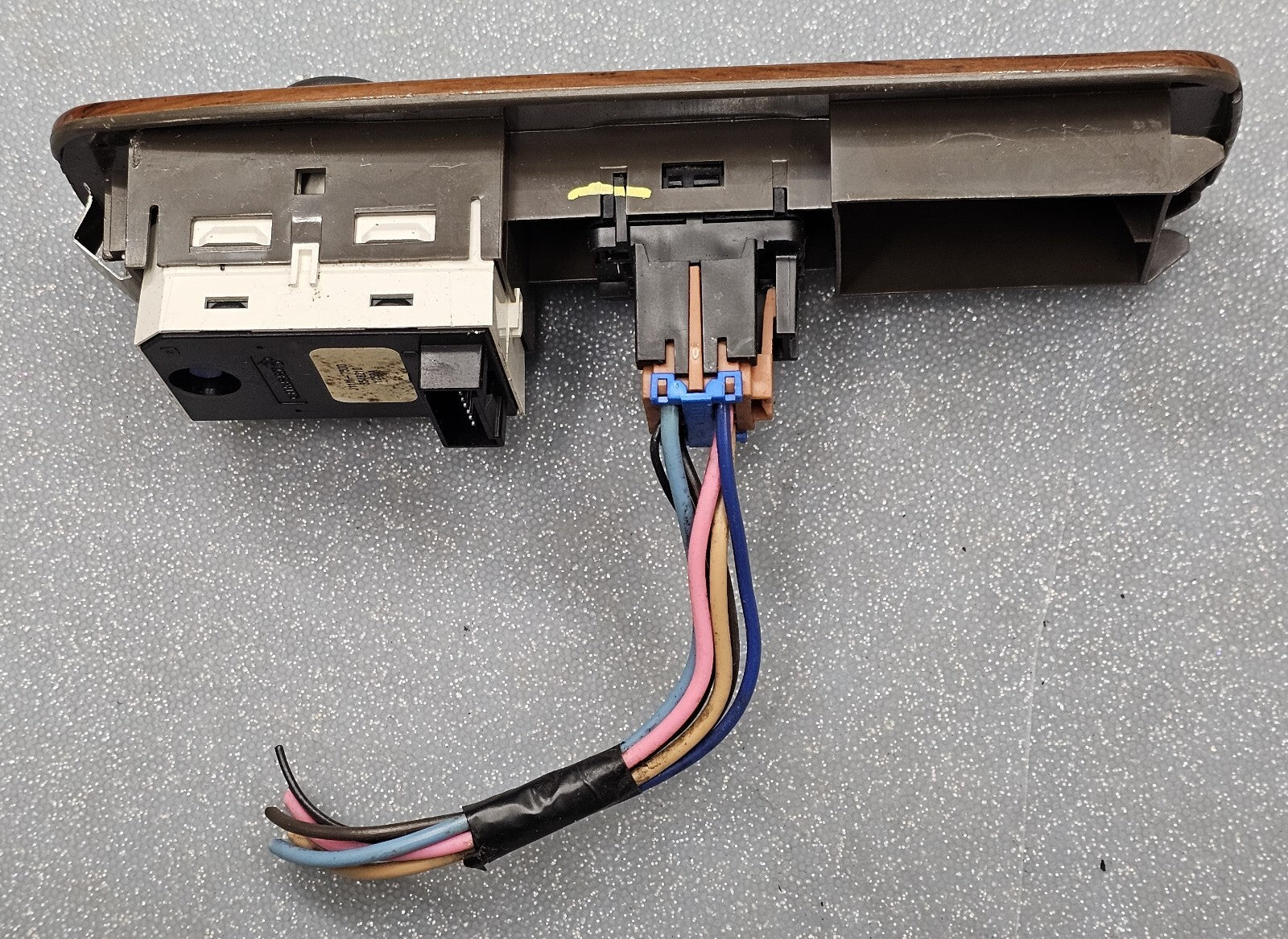 🔥97-99 CADILLAC DEVILLE FRONT RIGHT PASSENGER DOOR WINDOW SWITCH BLACK/WOOD