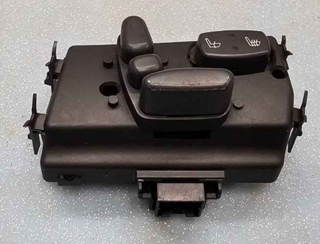 🔥05-10 Charger Grand Cherokee Magnum Electric Power Seat Control Switch Black