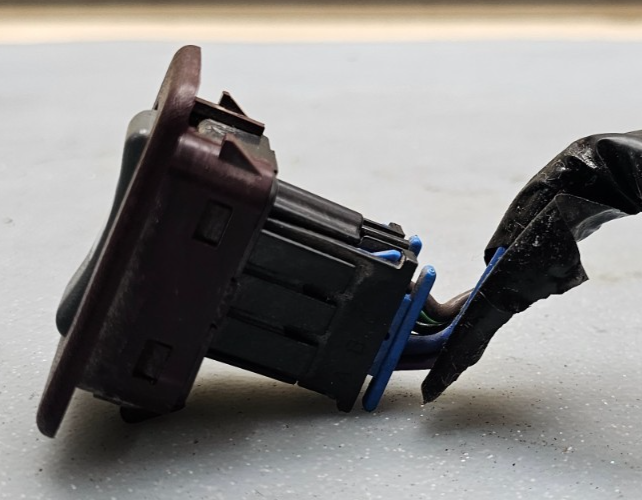 🔥95-05 Chevy GMC C/K Blazer Power Window Door Switch Lock REAR LH/RH Maroon OEM