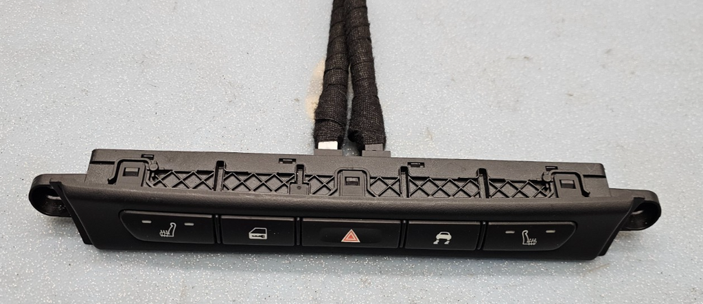 🔥2003-2008 Jaguar S-Type Hazard Heated Seat Door Lock Control Switch OEM BLACK