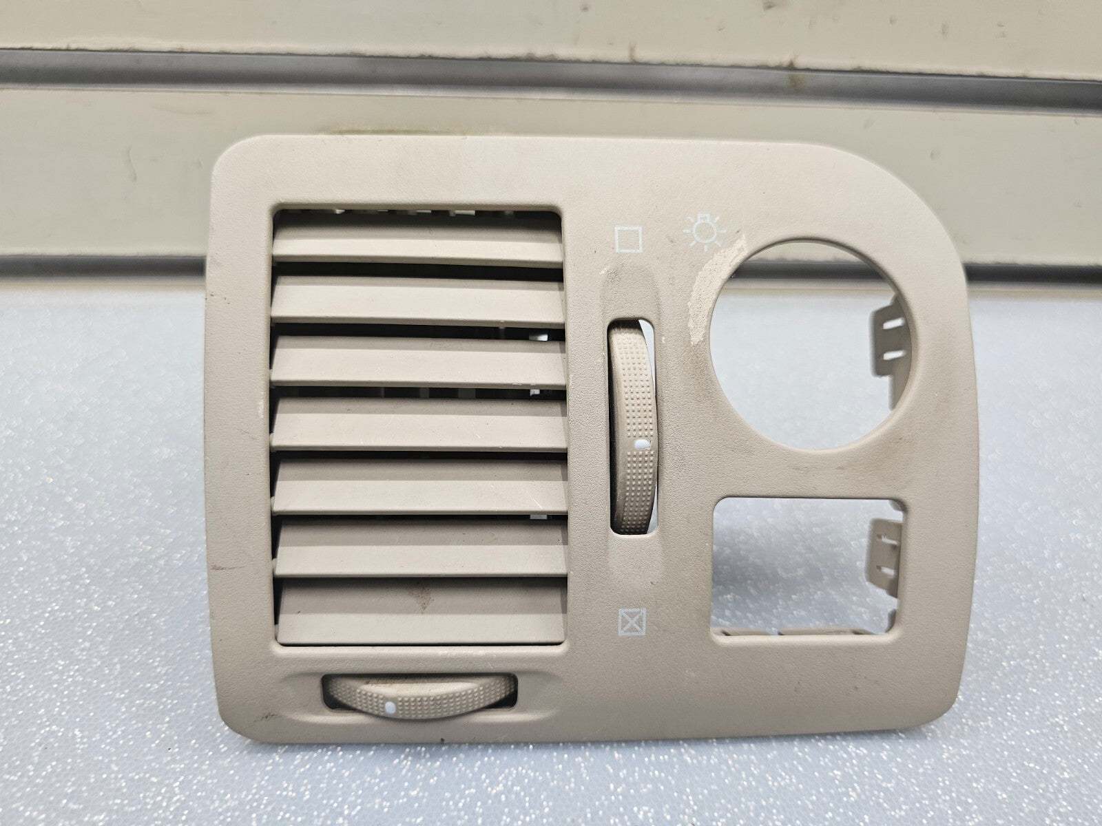 🔥06-11 Cadillac DTS Dash A/C Heater AIR VENT Conditioner Filter Assembly TAN