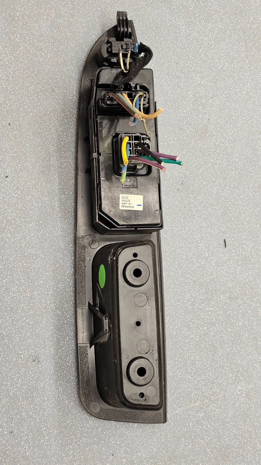 🔥07-09 Saturn Aura Left Driver Master Power Door Window Switch Assembly Black