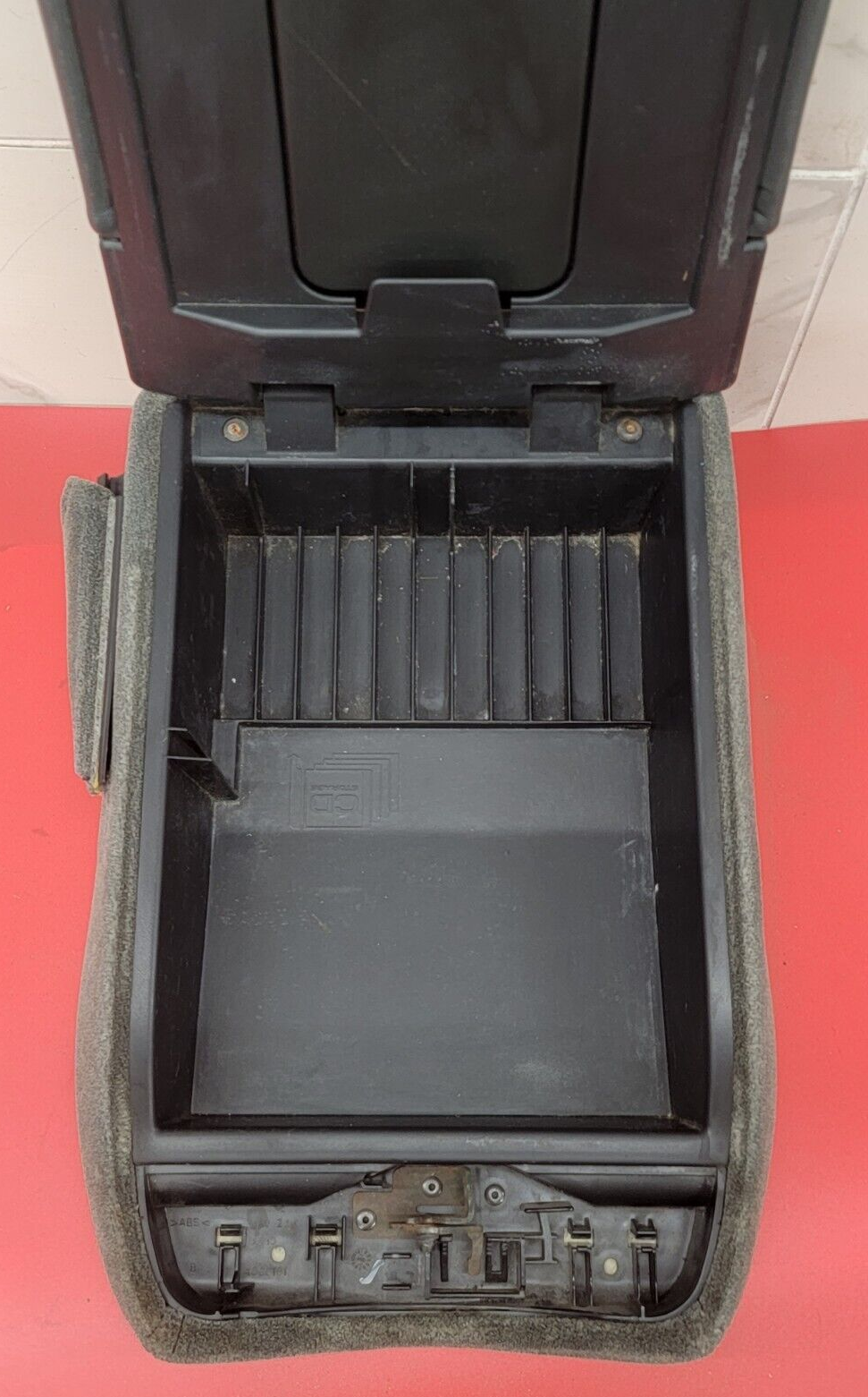🔥99-06 SILVERADO SIERRA Center Console JUMP SEAT Armrest Cloth  DARK GRAY JS4