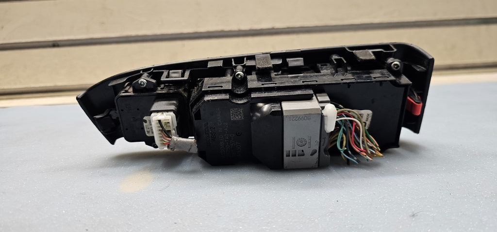 08-12 ACCORD Left Driver Door Master Power Window Lock Switch Assembly Black OEM