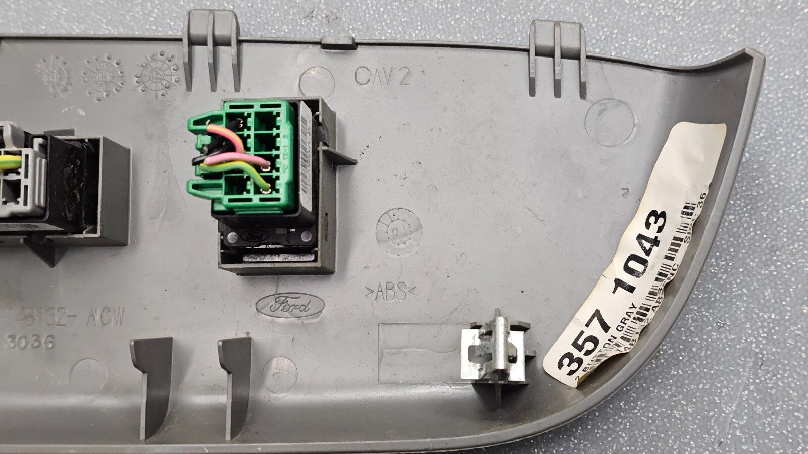 🔥04-08Ford F150 Crown Victoria Right Passenger Window 2 Door Switch TAN WS24