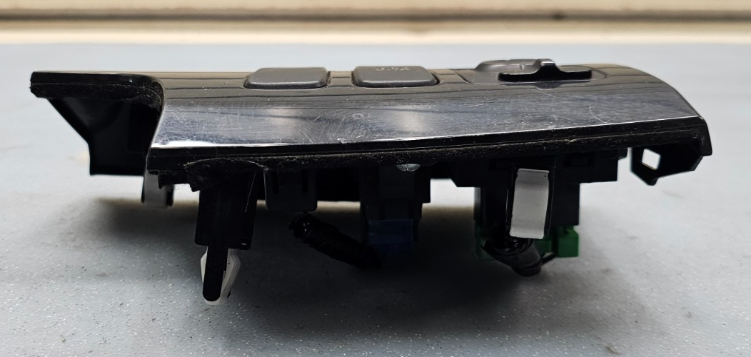 🔥2007-2013 Acura MDX Dash Mirror switch Control trim Molding Dark BLACK OEM
