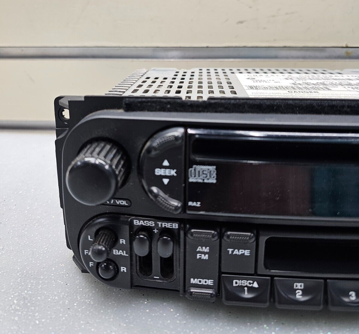 🔥02-07 Chrysler Jeep Dodge Car Truck Radio AM FM CD Player Aux Input RBK Digita