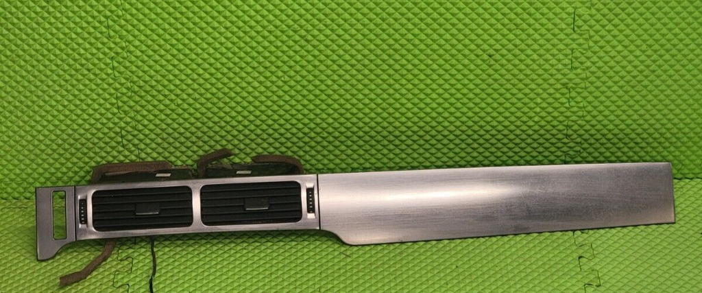 07-14 Yukon Tahoe Suburban Burl Front Dash Belt Trim A/C Vents F201 Silver