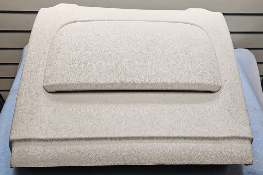 🔥2014-2018 BMW F15 X5 M SPORT FRONT SEAT BACK COVER LEFT OR RIGHT TAN OEM
