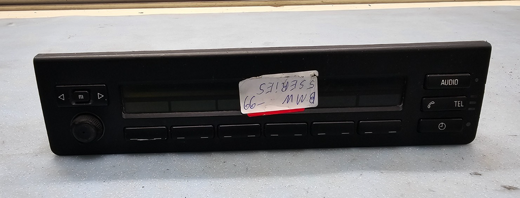 🔥97-03 BMW E39 5-Series On Board Radio Info Multi Display Black