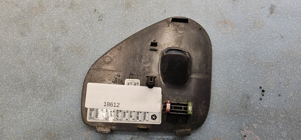 🔥98-01 Dodge RAM Fuse Box Access Door Cover Lid Cap Black