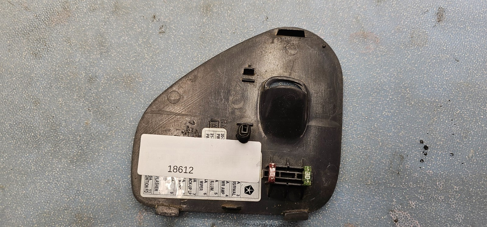 🔥98-01 Dodge RAM Fuse Box Access Door Cover Lid Cap Black
