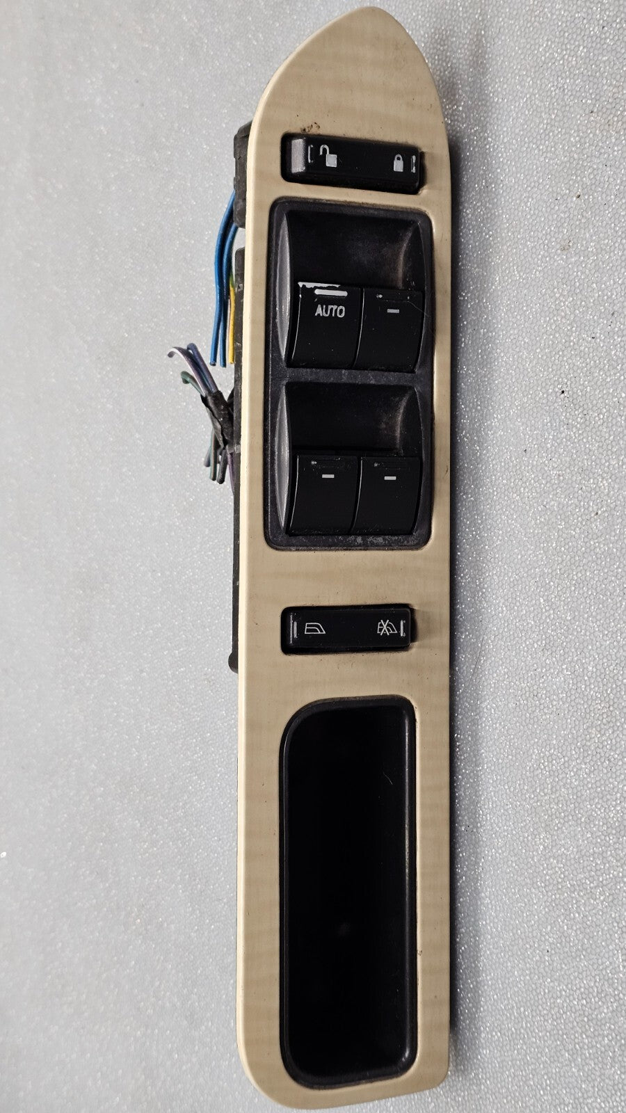 🔥08-09 Ford Taurus Mercury Sable Left Door Master Power Window Switch Black/Tan