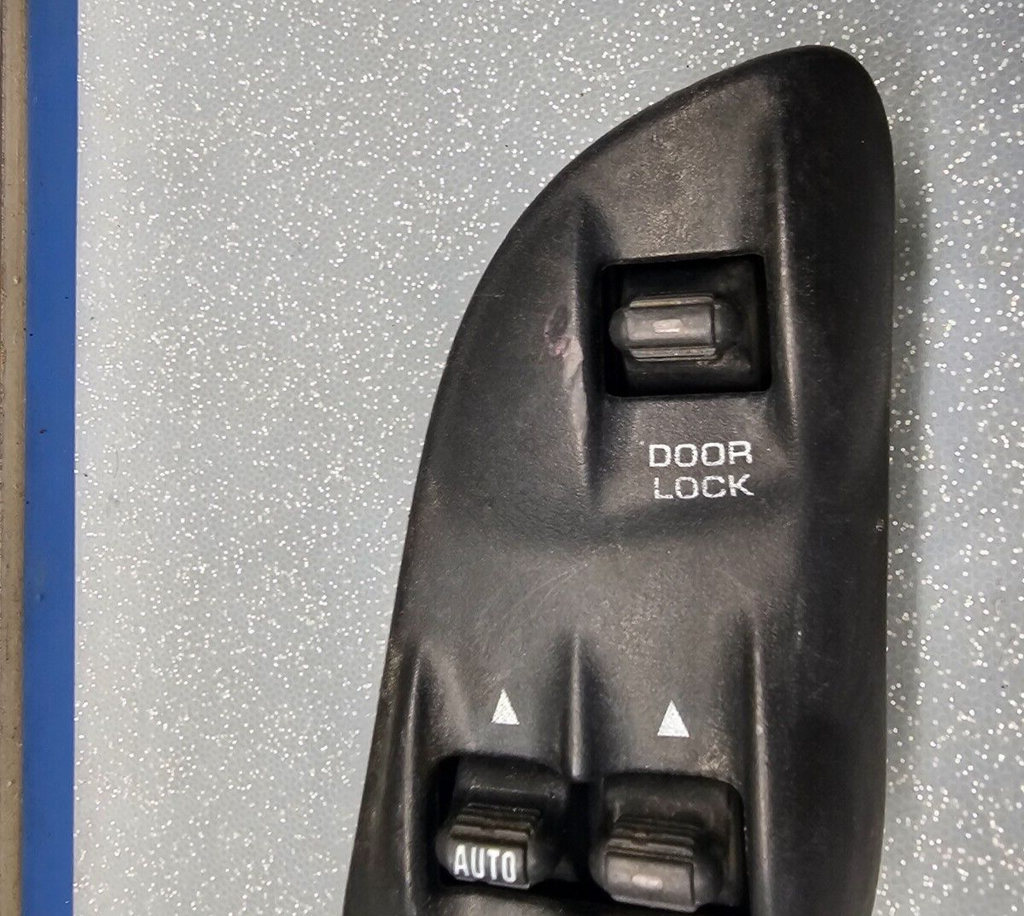 🔥98-01 Dodge RAM 1500 2500 Front Left Driver Power Window Switch BLACK WS10