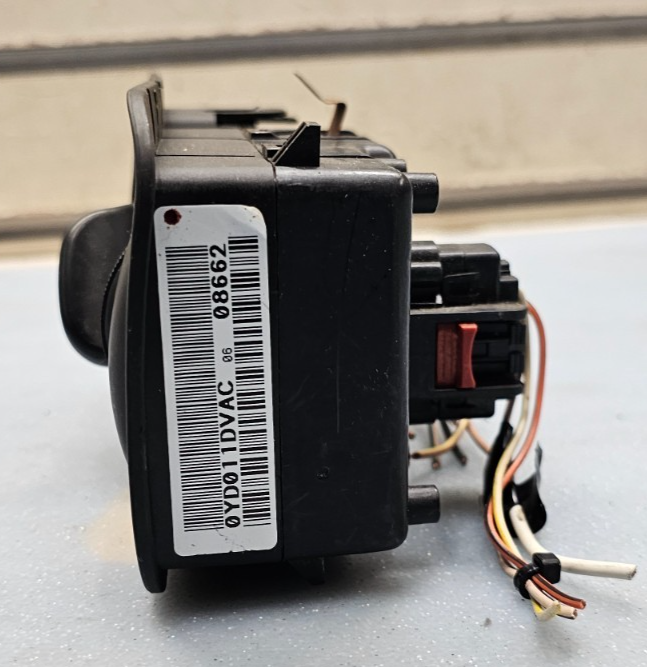 01-07 Caravan Town Country Headlight Fog Light Mirror Power Control Switch Black