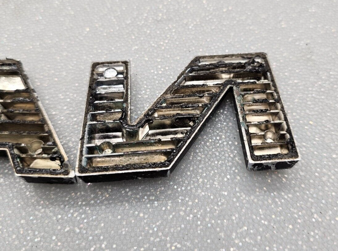 🔥04-15 Nissan Titan Trunk Rear Emblem Letters Badge Decal Name Plate Original