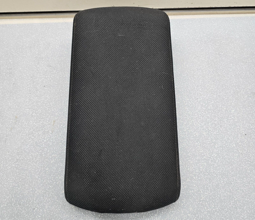 🔥08-13 Rogue Front Center Console Storage Arm Rest Lid Cover Cloth Black OEM
