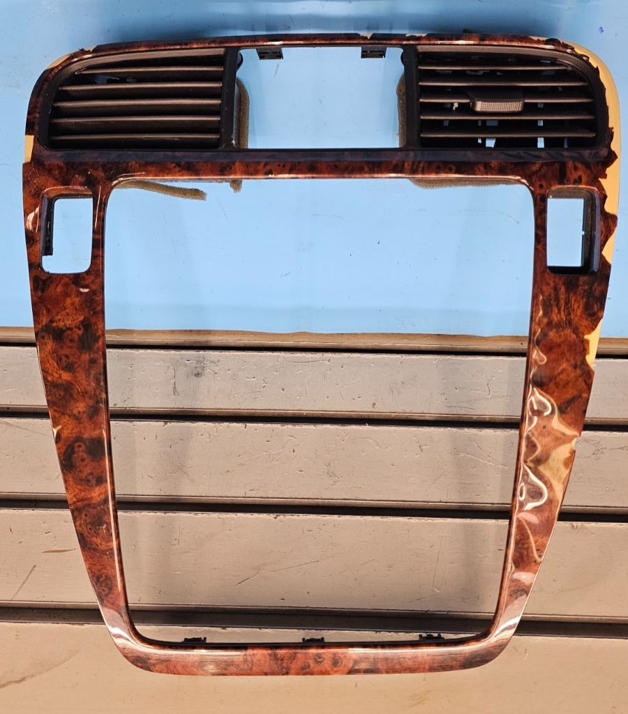🔥01-06 Acura MDX Dash Center AM FM Radio Stereo Bezel Trim Panel Assembly Wood