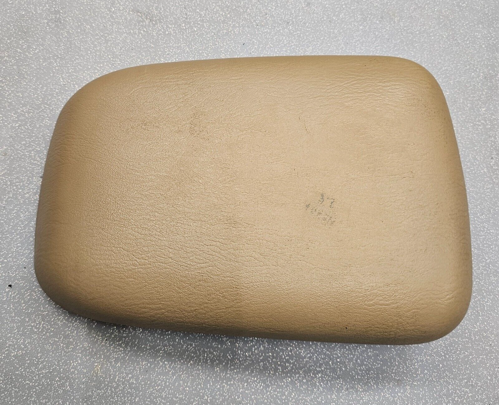 🔥99-04 Grand Cherokee Armrest Center Console Lid Top Pad Cover Assembly Tan OEM