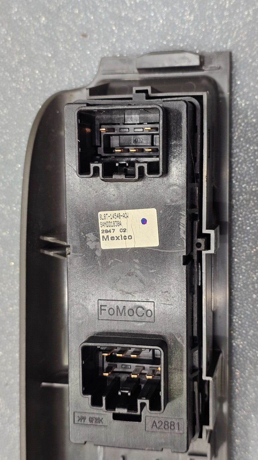 🔥08-12 Escape Focus Left Driver Door Master Power Window Switch Assembly Black