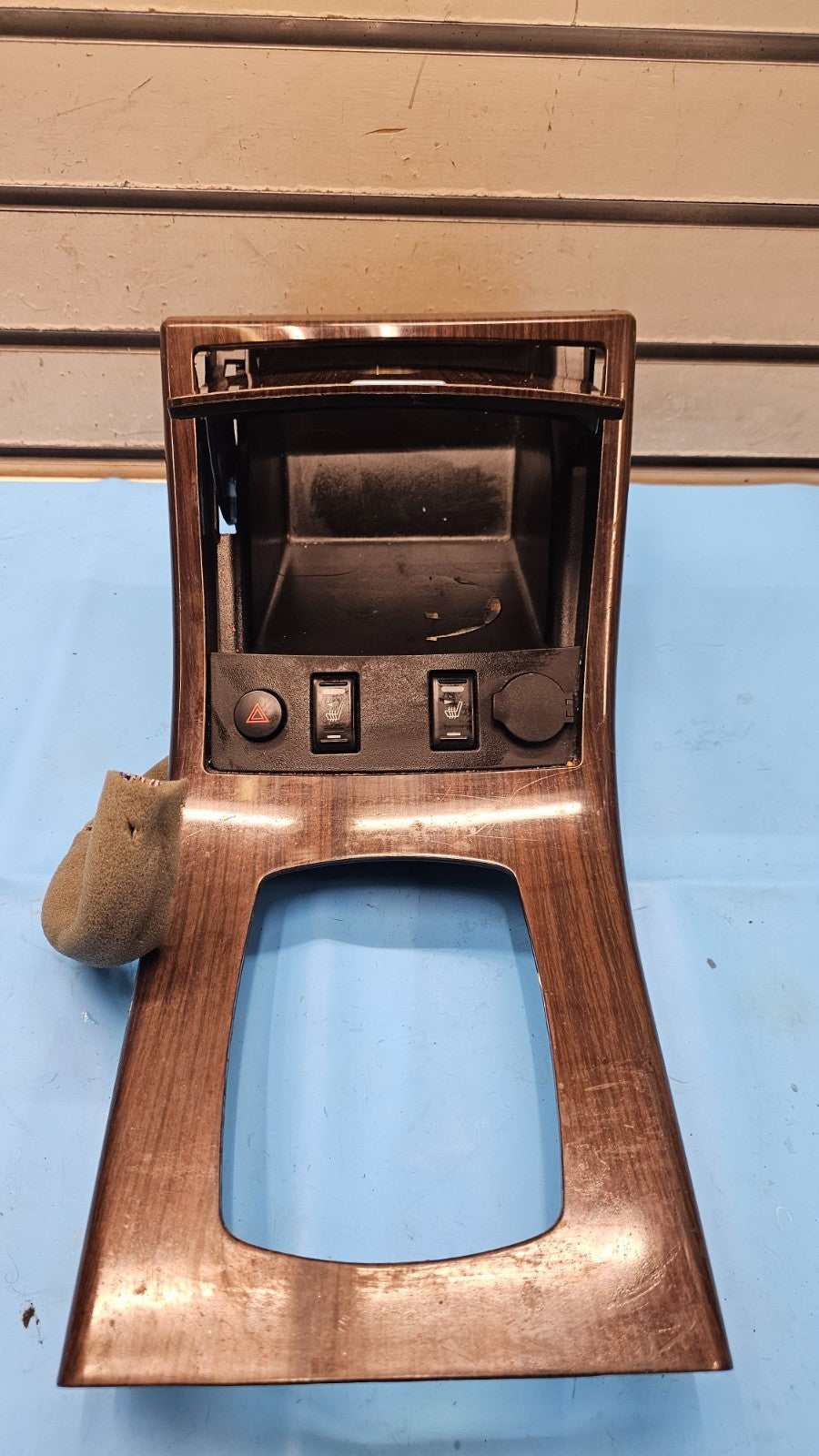 🔥04-06 Nissan Altima OEM Center Console Automatic Gear Shifter Shift Bezel Wood