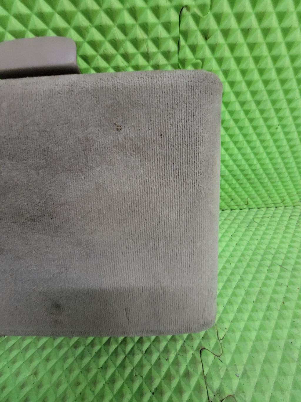 🔥1997-2003 Ford F-150 Center Console JUMP SEAT Armrest Lid Cloth GRAY