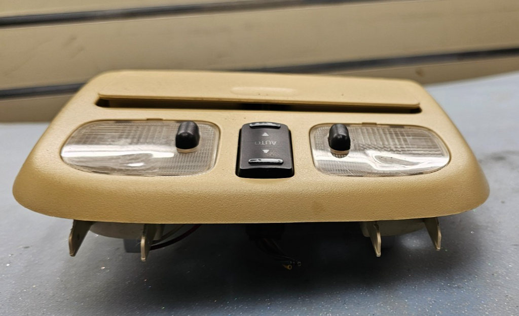 🔥09-12 Ford Escape Tan Overhead Console Sunroof Dome Map Light Assembly OEM