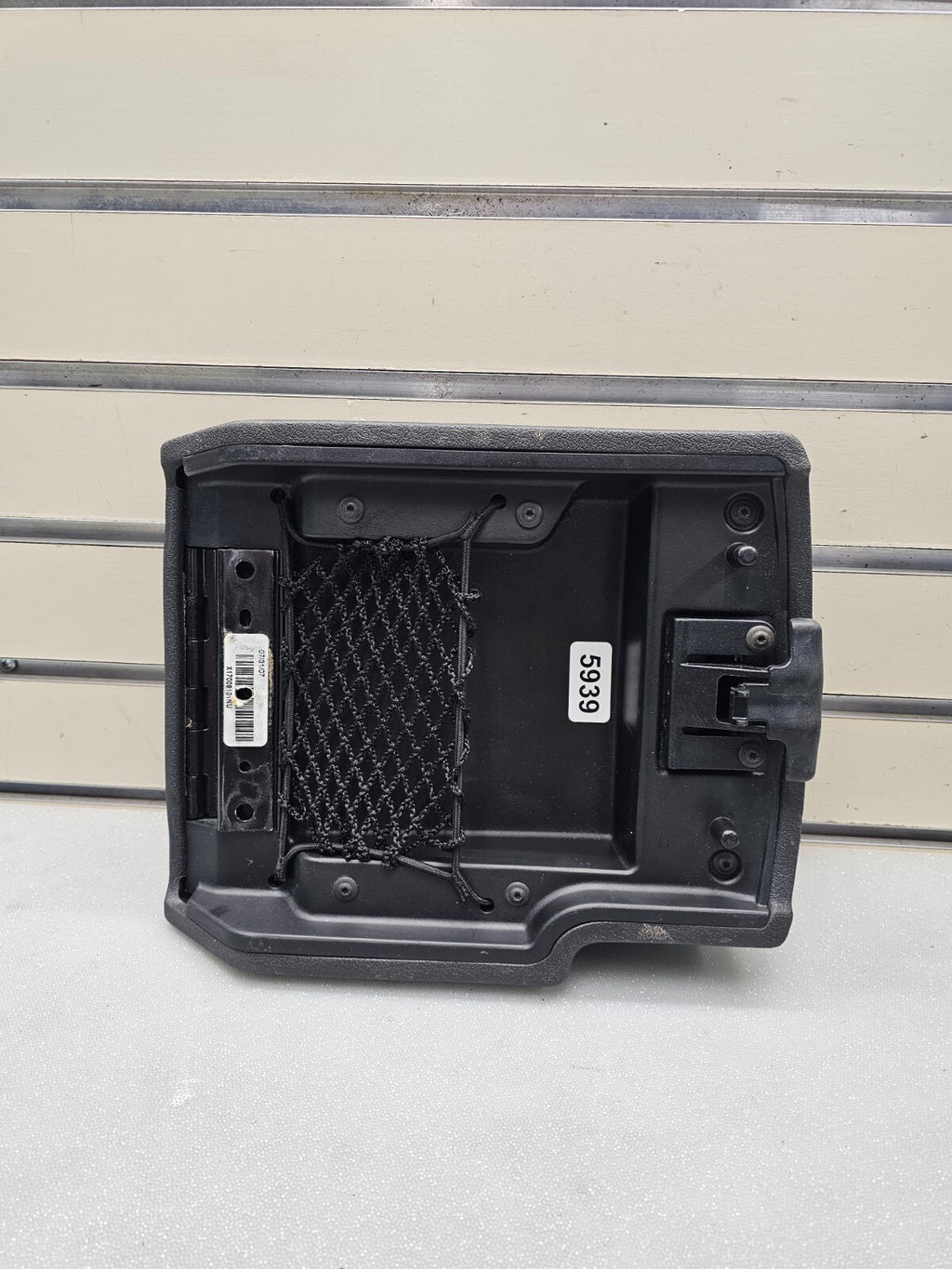 🔥05-10 JEEP COMMANDER GRAND CHEROKEE CENTER CONSOLE ARM REST LID TOP PAD BLACK