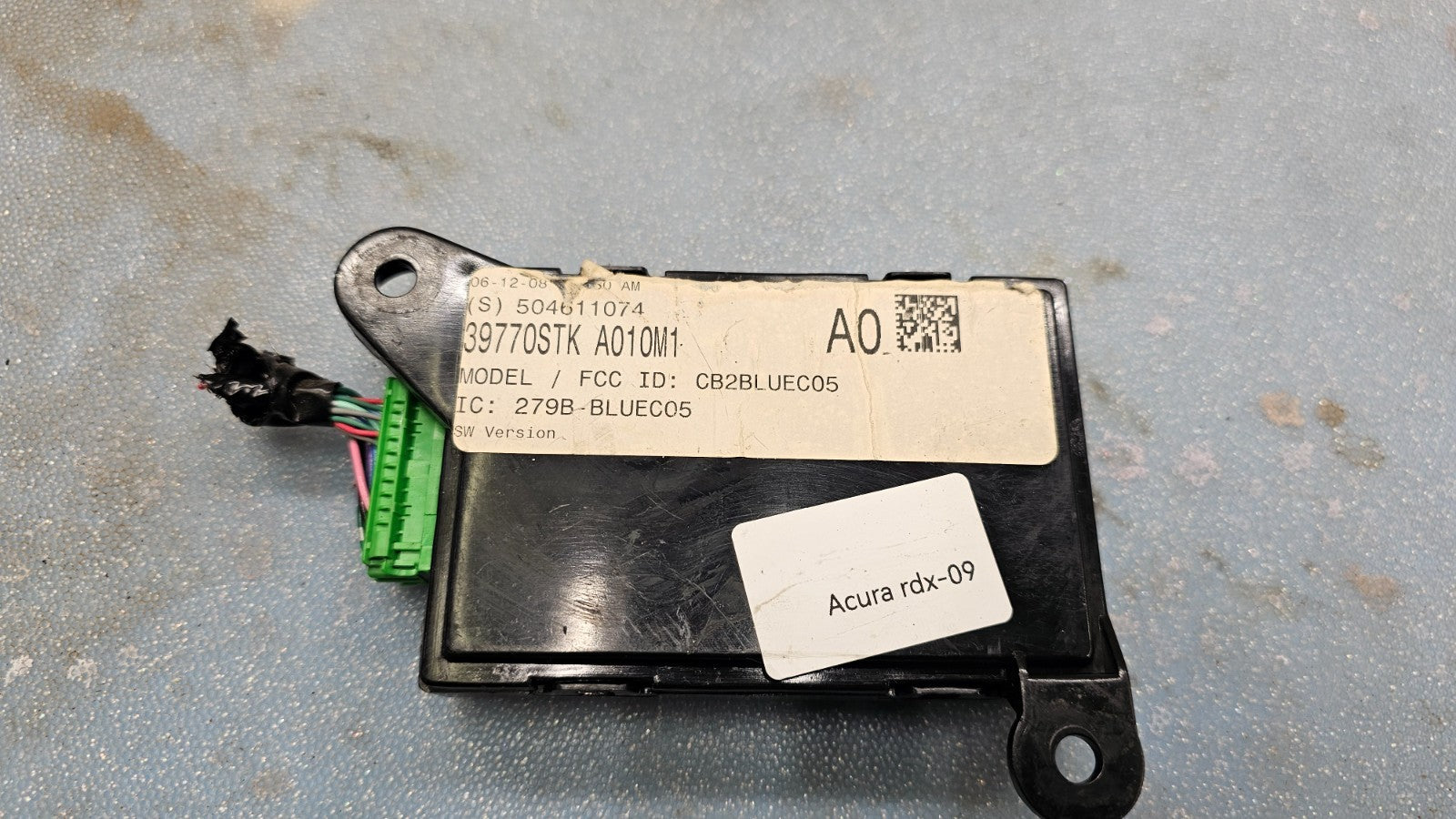 🔥07-09 ACURA RDX FRONT BLUETOOTH CONTROL MODULE UNIT ASSEMBLY OEM