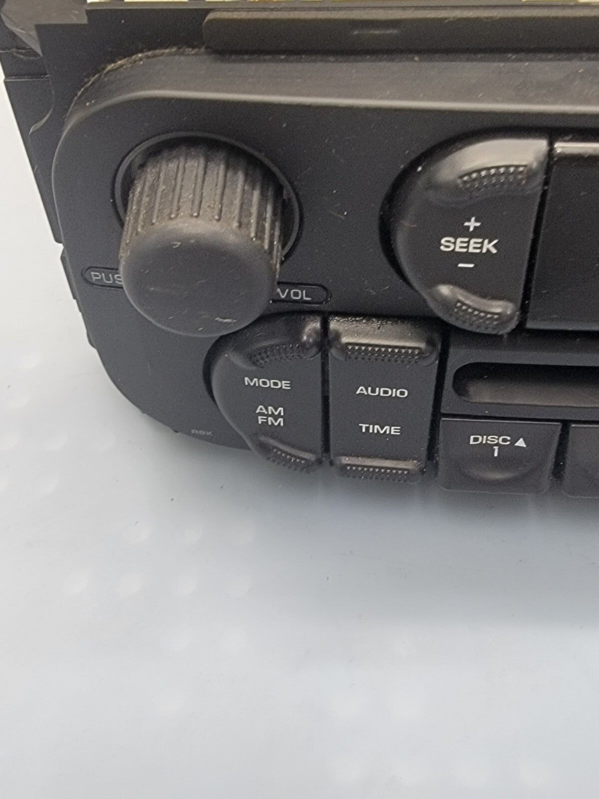 02-07 Chrysler Jeep Dodge Car Truck Radio AM FM CD Player RBK Digital