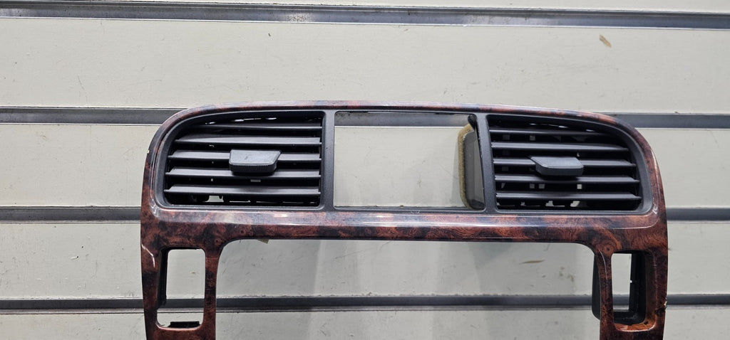 🔥01-06 Acura MDX Dash Center AM FM Radio Stereo Bezel Trim Panel Assembly Wood